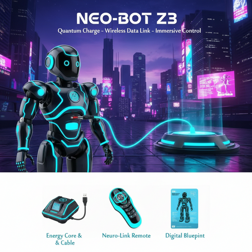 Smart RC Robot for Kids: Interactive Programmable Biped Humanoid Robot - Educational STEM Toy & Perfect Birthday Gift